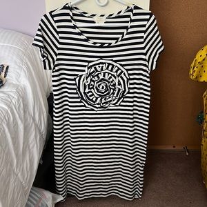 Striped Kate Spade striped T-shirt dress